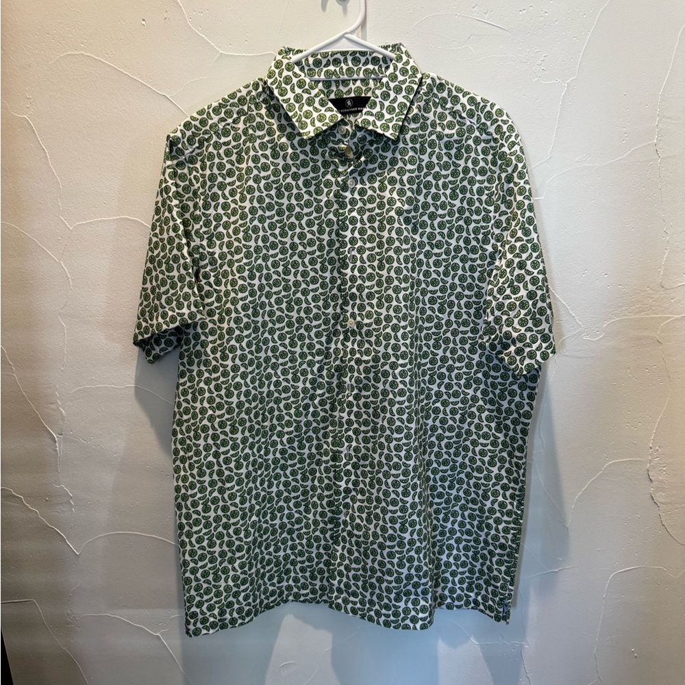 Hart  Schaeffer Marx short sleeve dress shirt